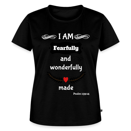 Fearfully Wonderfully Made Women's Premium T-Shirt - black
