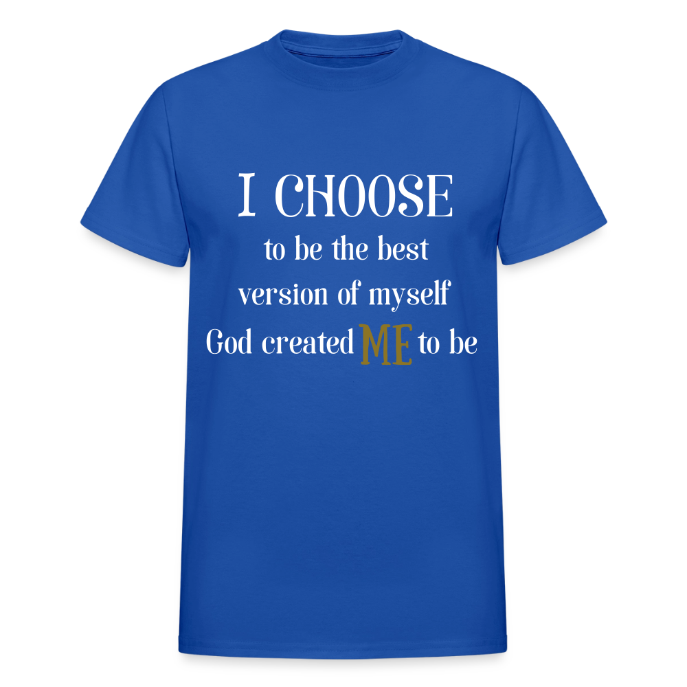 I Choose Me Heavyweight UnisexT-Shirt - royal blue