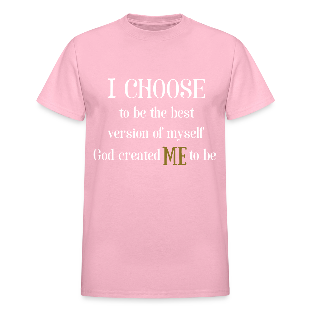 I Choose Me Heavyweight UnisexT-Shirt - light pink