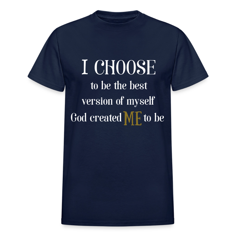 I Choose Me Heavyweight UnisexT-Shirt - navy
