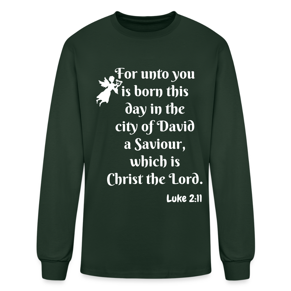 JOY Men's Premium Long Sleeve T-Shirt - forest green