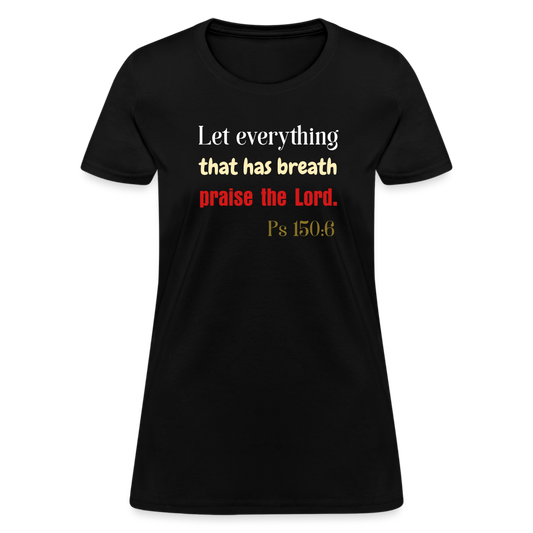 Breath Women's T-Shirt - black