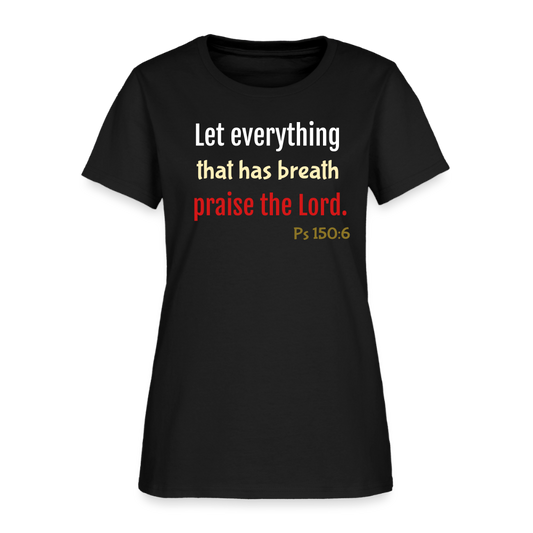Breath Women's T-Shirt - black