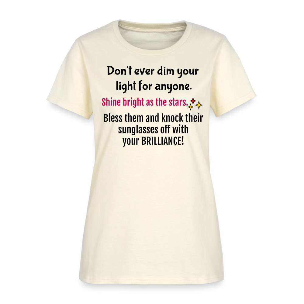 Shine Women's T-Shirt - off white
