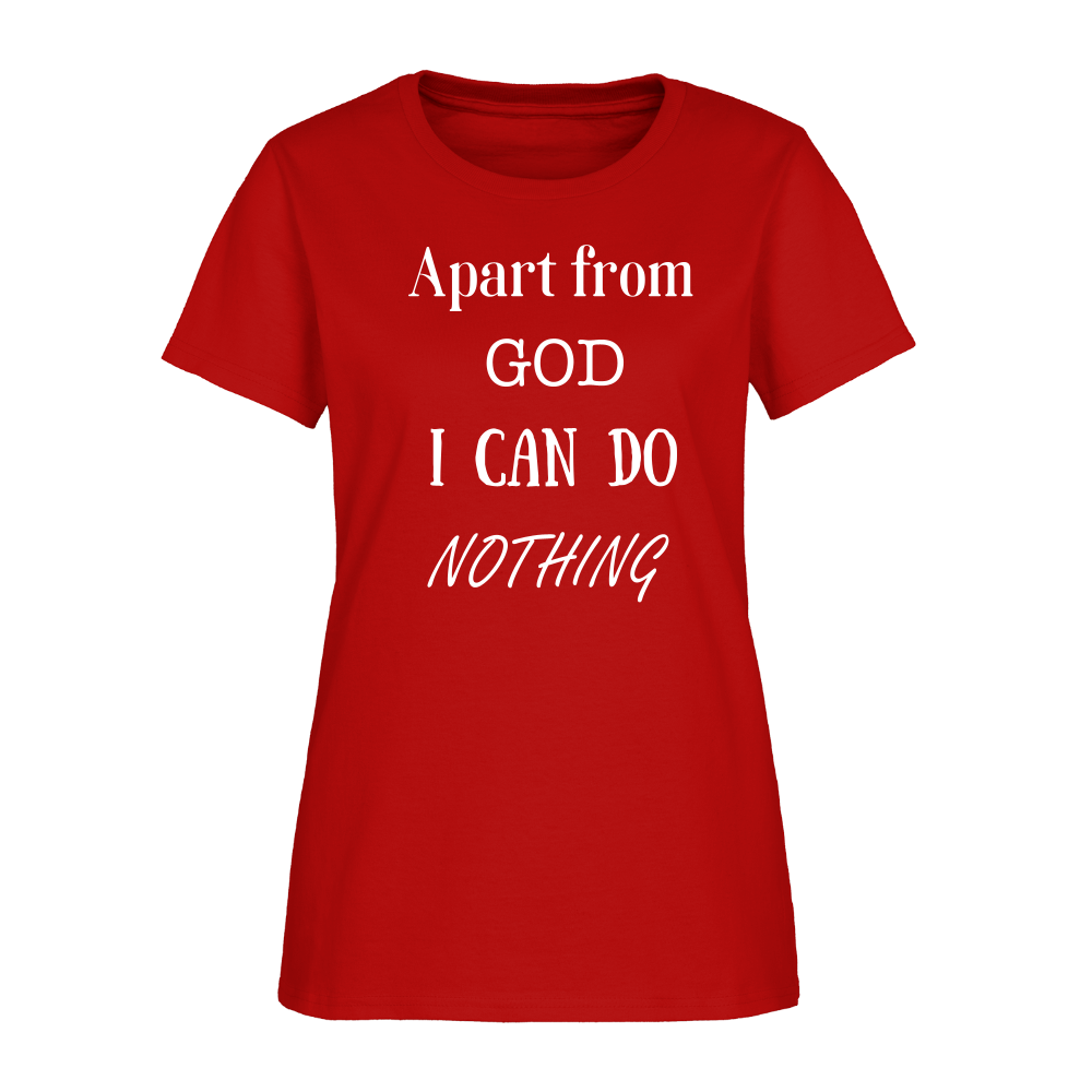 Apart From God Women's T-Shirt - red