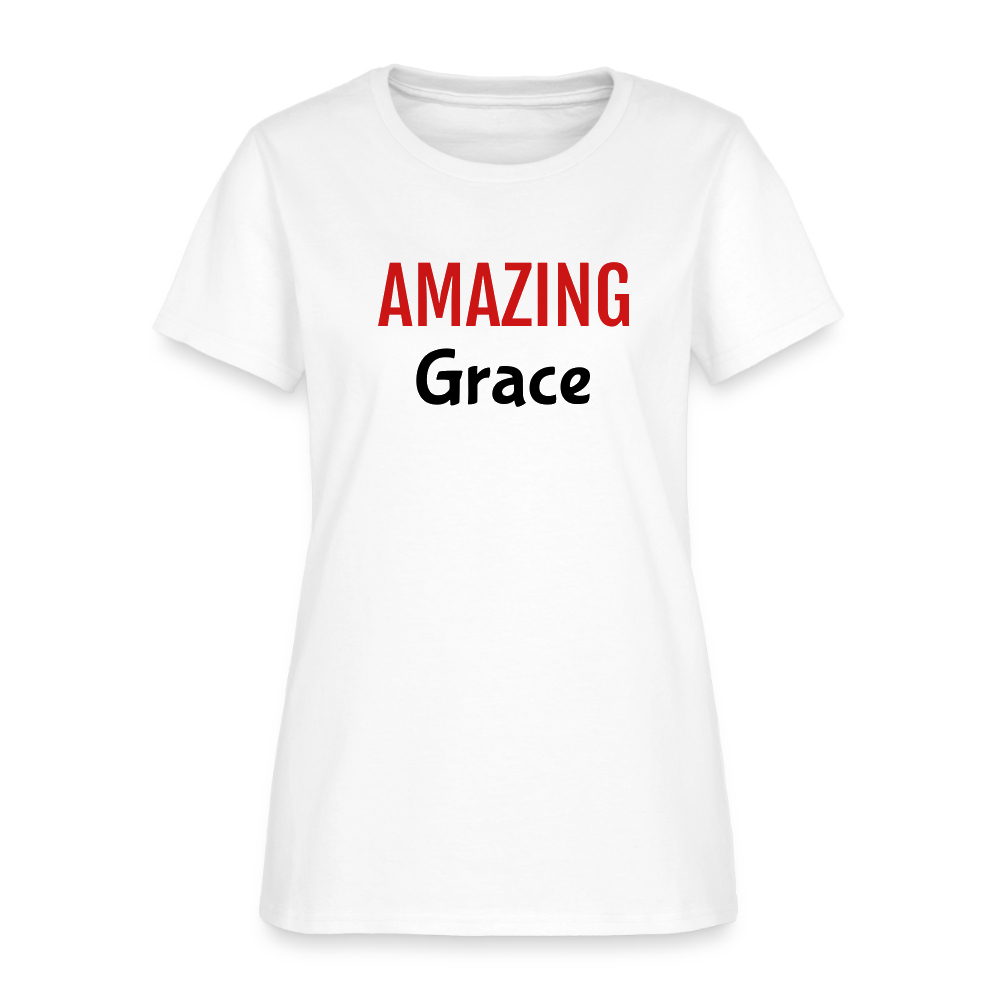 Amazing Grace Women's T-Shirt - white