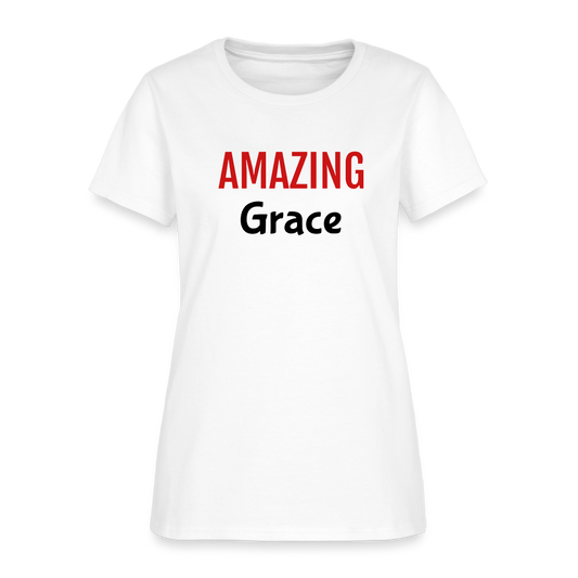 Amazing Grace Women's T-Shirt - white