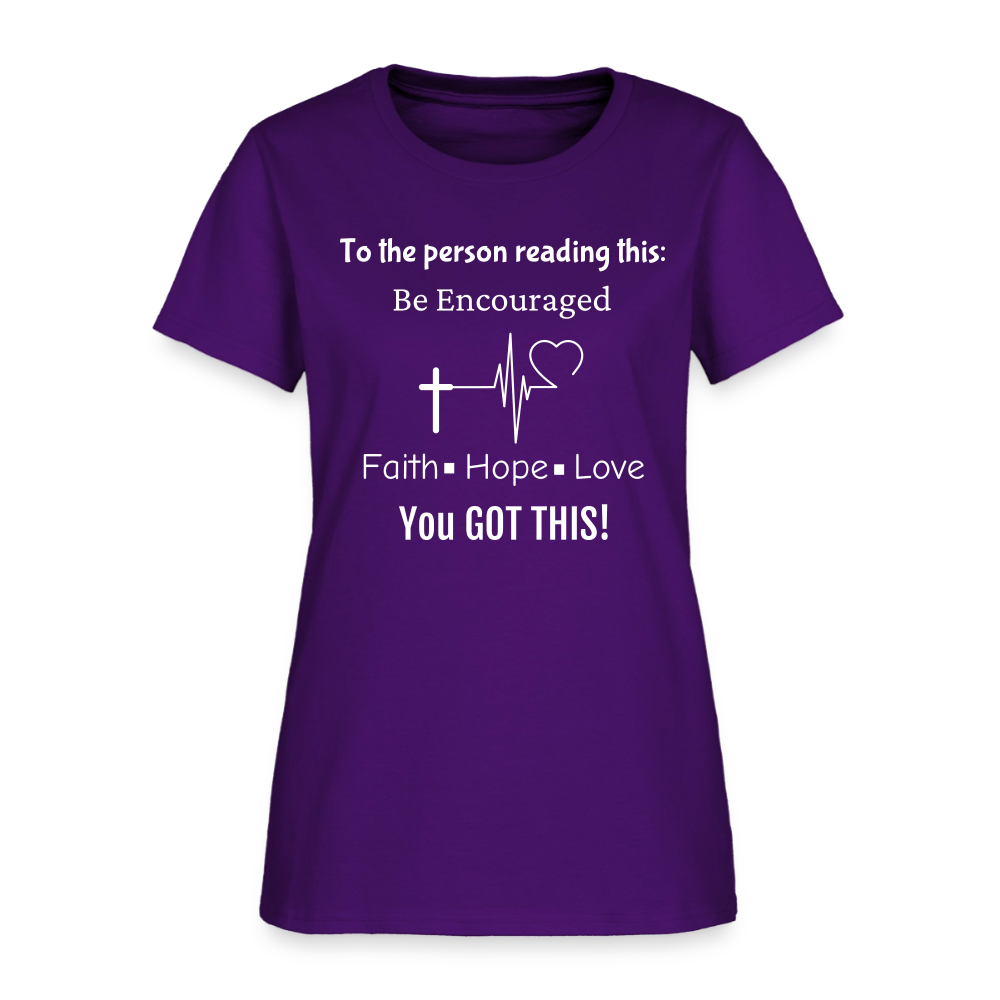 You Got This Women's T-Shirt - purple