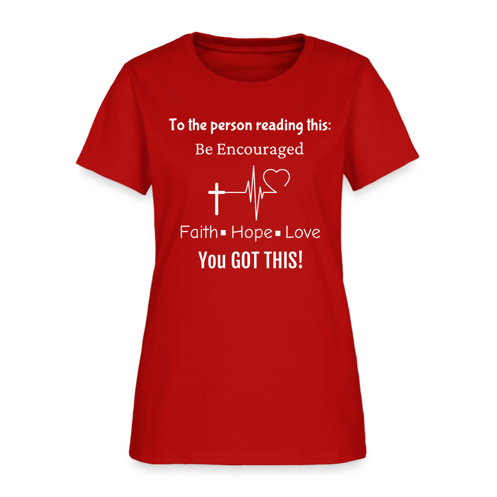 You Got This Women's T-Shirt - red