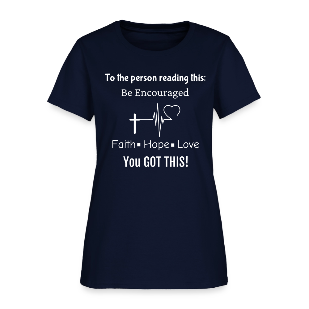 You Got This Women's T-Shirt - navy