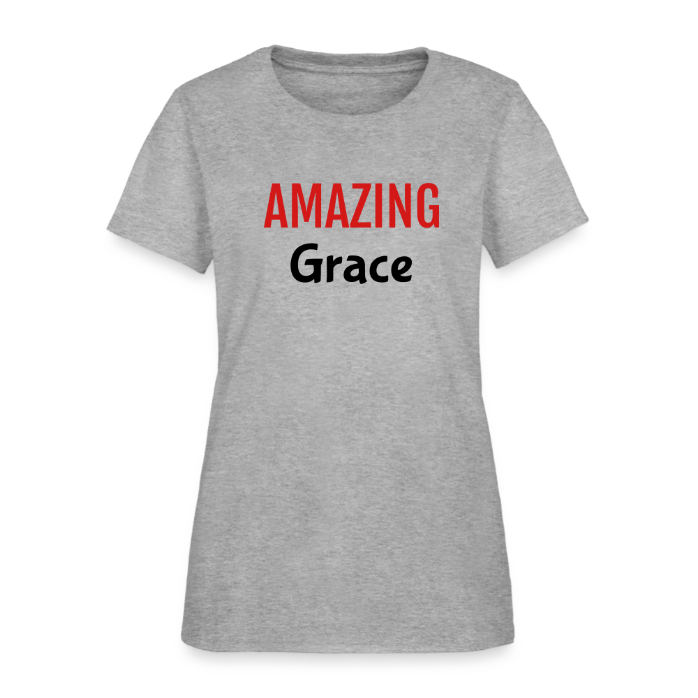 Amazing Grace Women's T-Shirt - heather gray