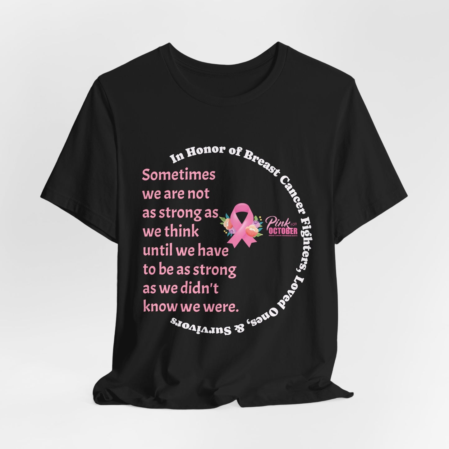 Breast Cancer Unisex Jersey Short Sleeve Tee