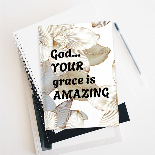 God...Your Grace Journal - Ruled Line