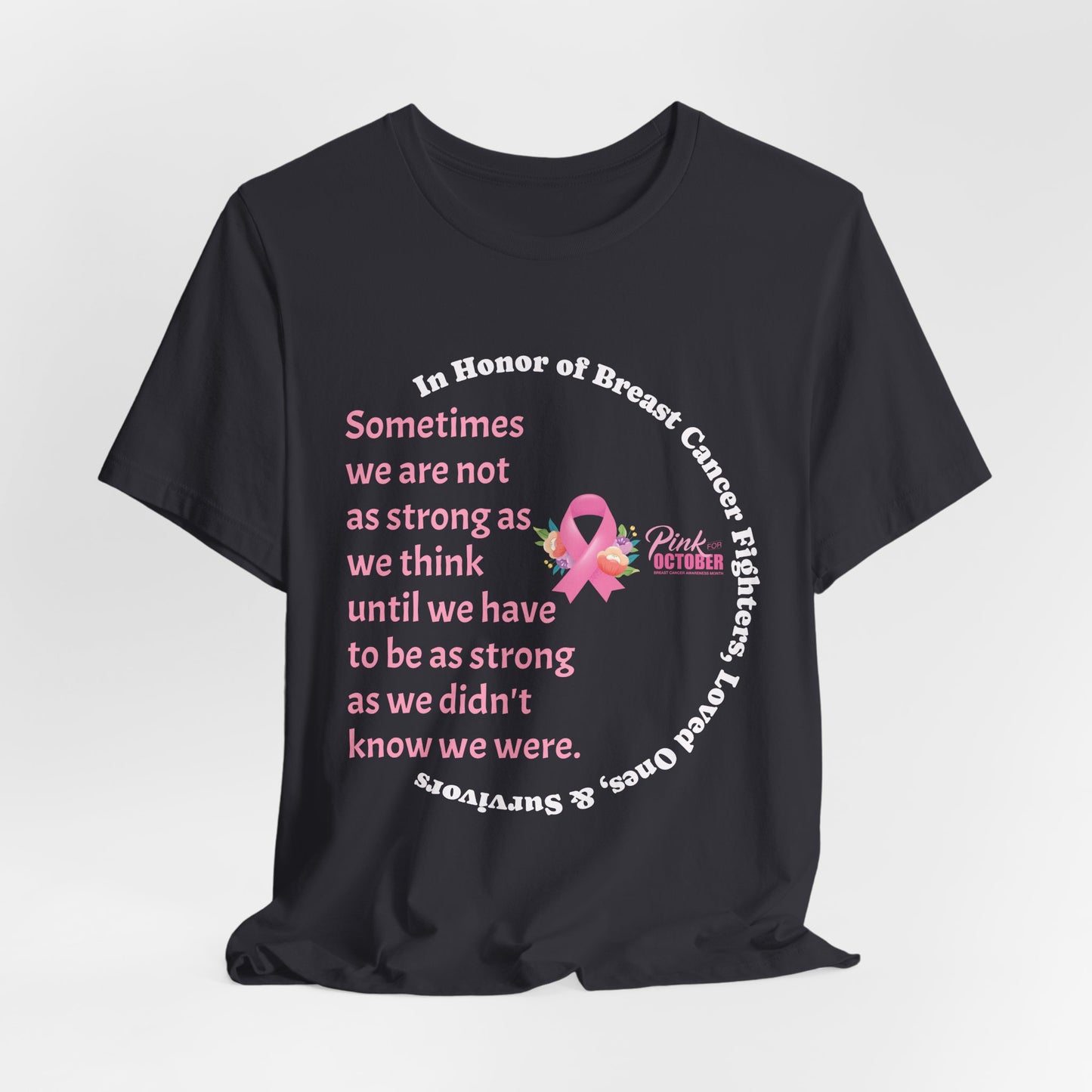 Breast Cancer Unisex Jersey Short Sleeve Tee