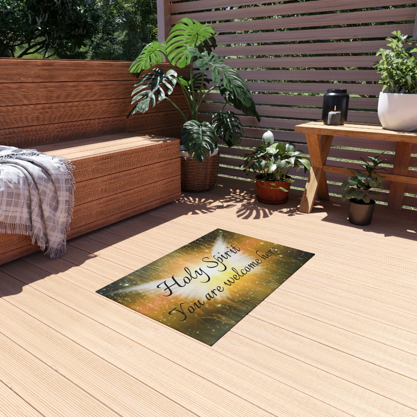 Holy Spirit Outdoor Rug