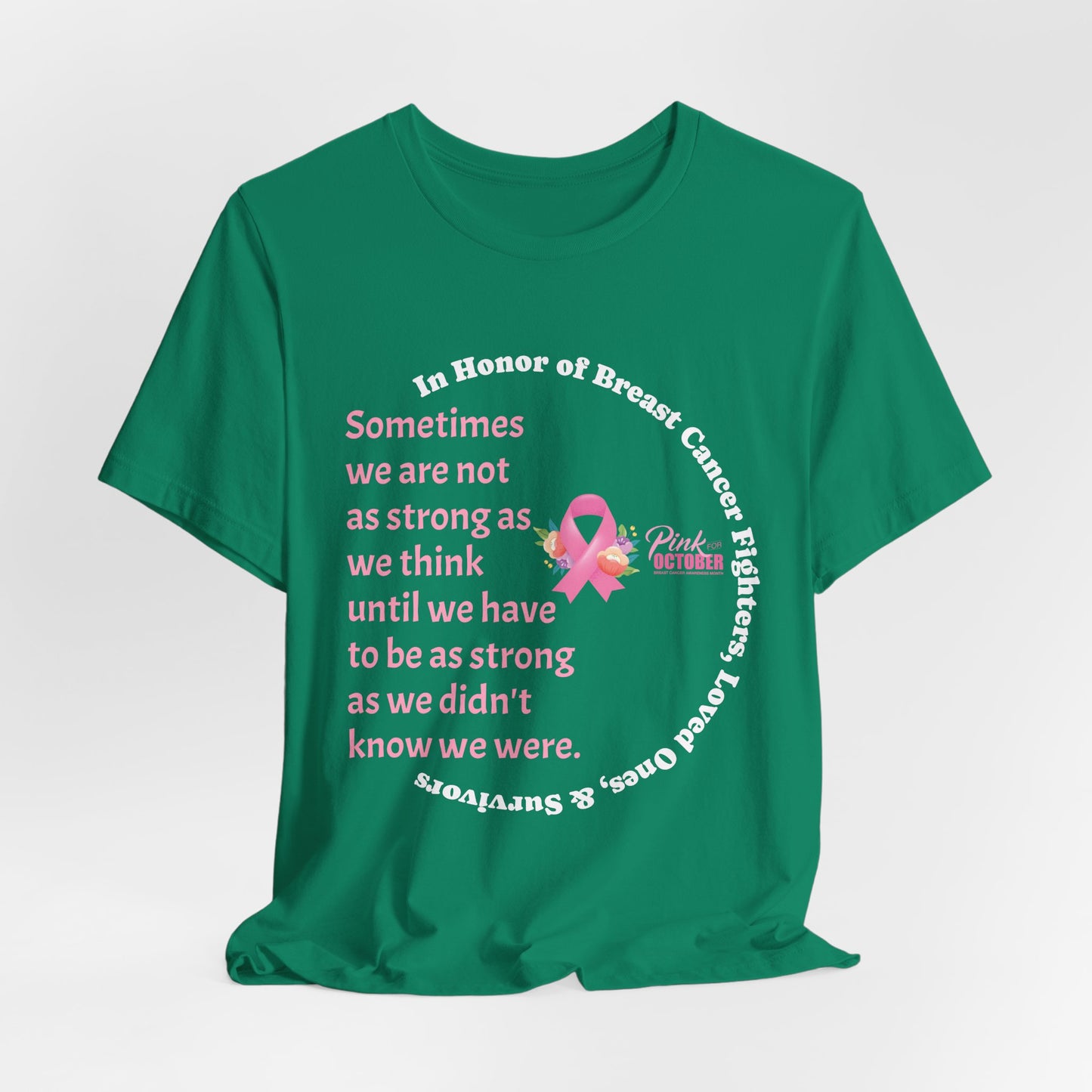 Breast Cancer Unisex Jersey Short Sleeve Tee