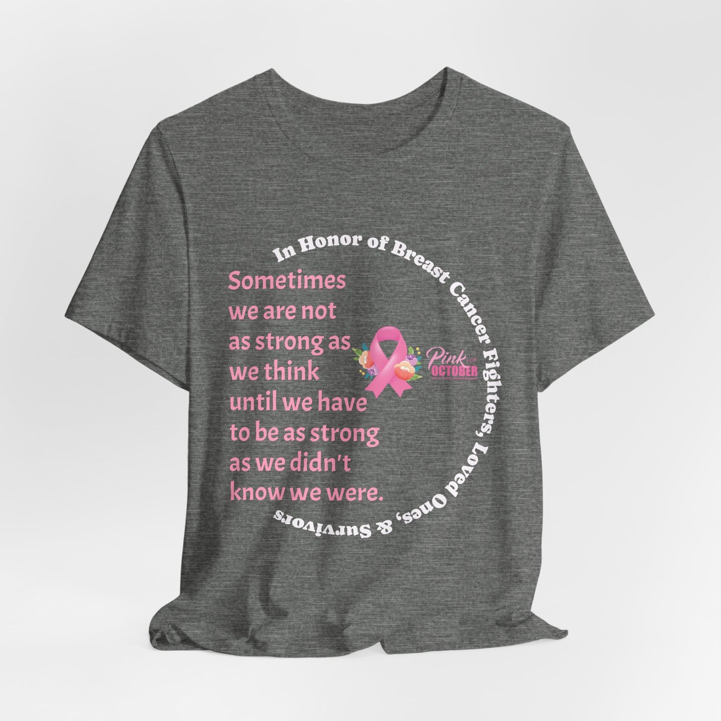 Breast Cancer Unisex Jersey Short Sleeve Tee