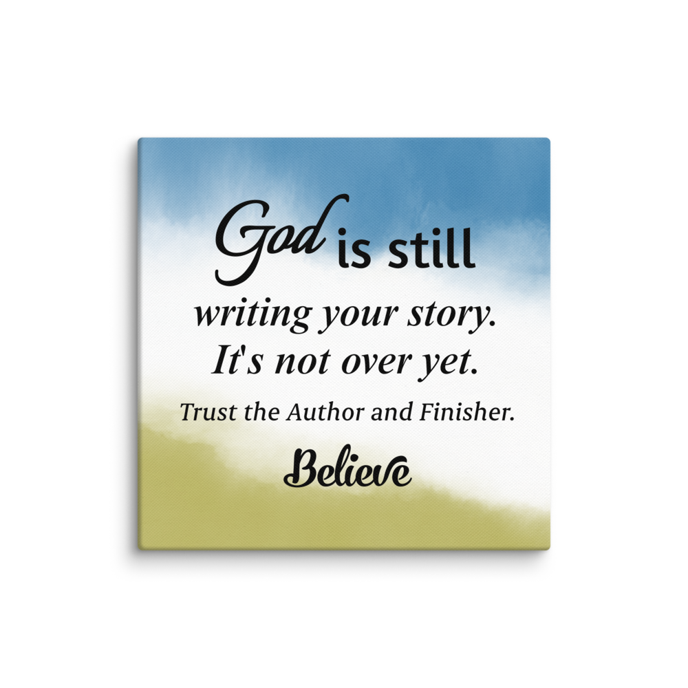 God's Writing Your Story Canvas