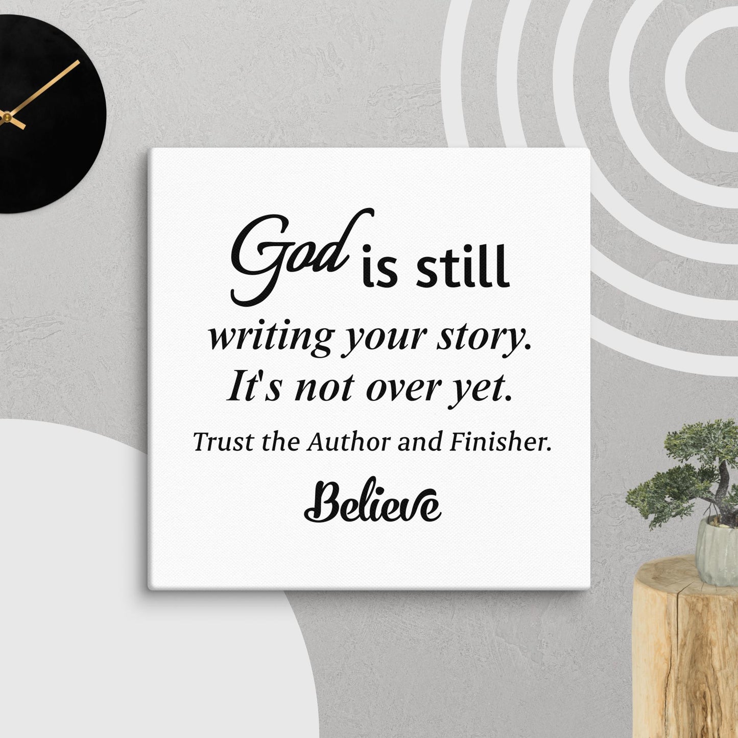 God's Writing Your Story Canvas