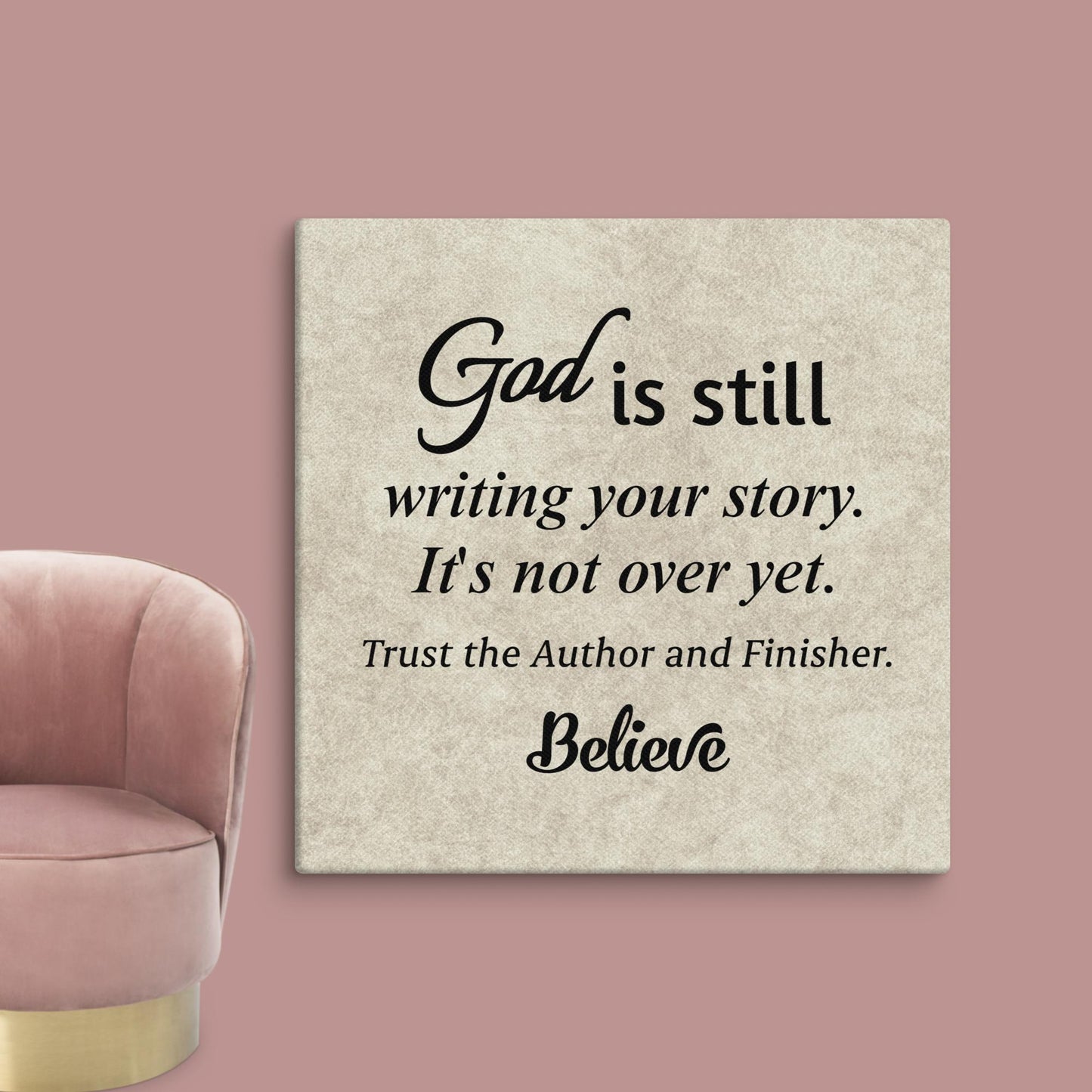 God's Writing Your Story Canvas