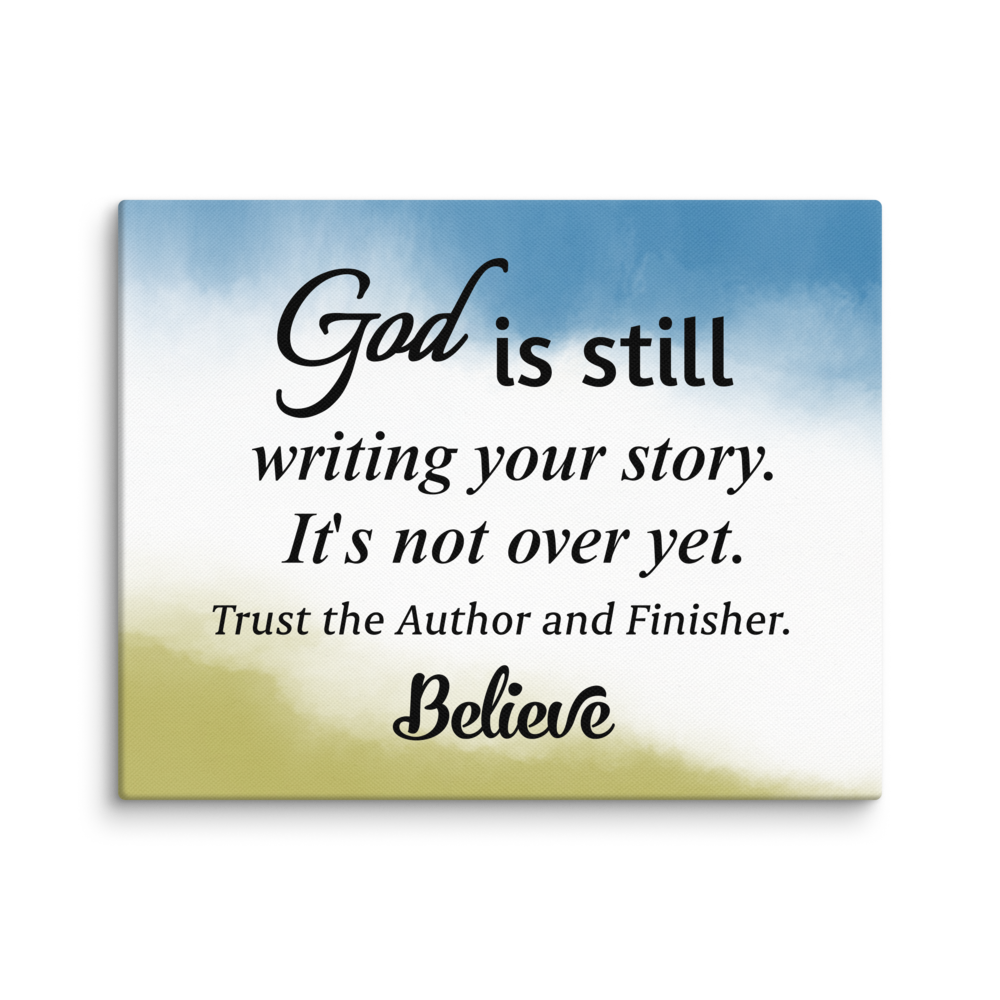 God's Writing Your Story Canvas