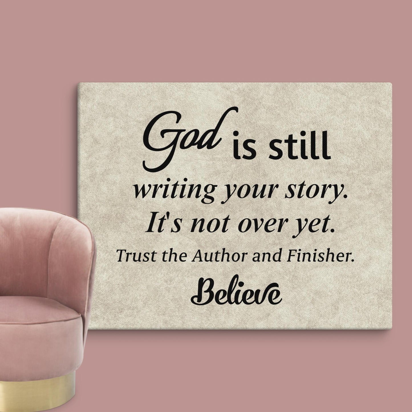 God's Writing Your Story Canvas