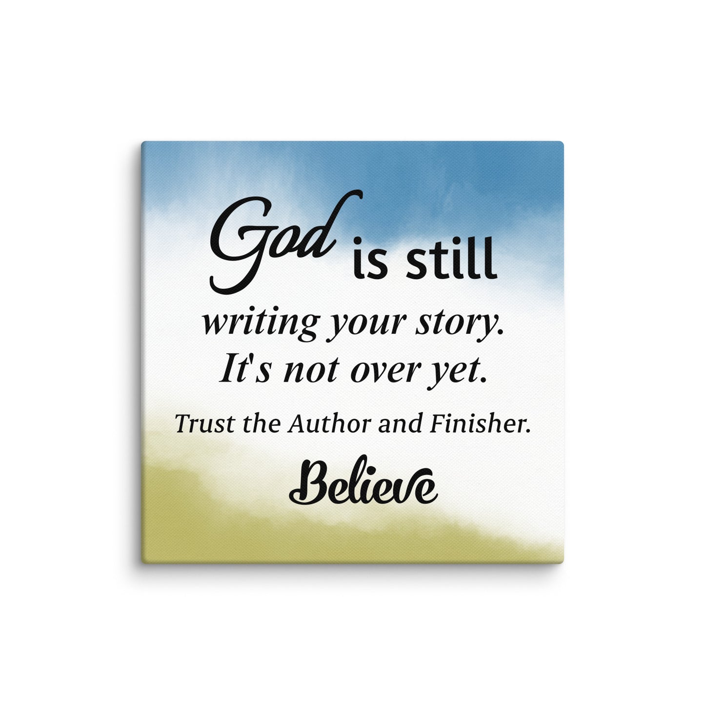 God's Writing Your Story Canvas