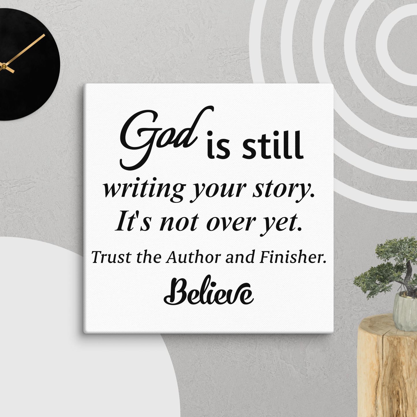 God's Writing Your Story Canvas