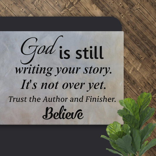 God's Writing Your Story Canvas