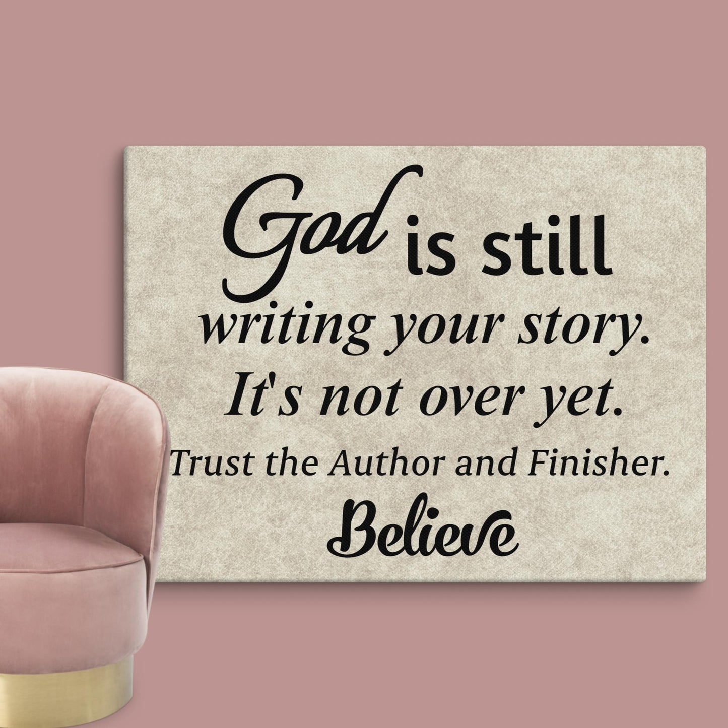 God's Writing Your Story Canvas