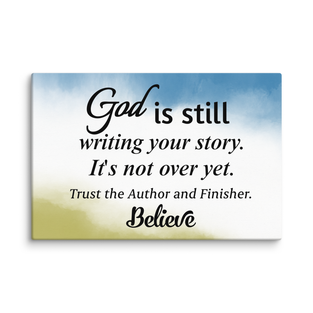 God's Writing Your Story Canvas