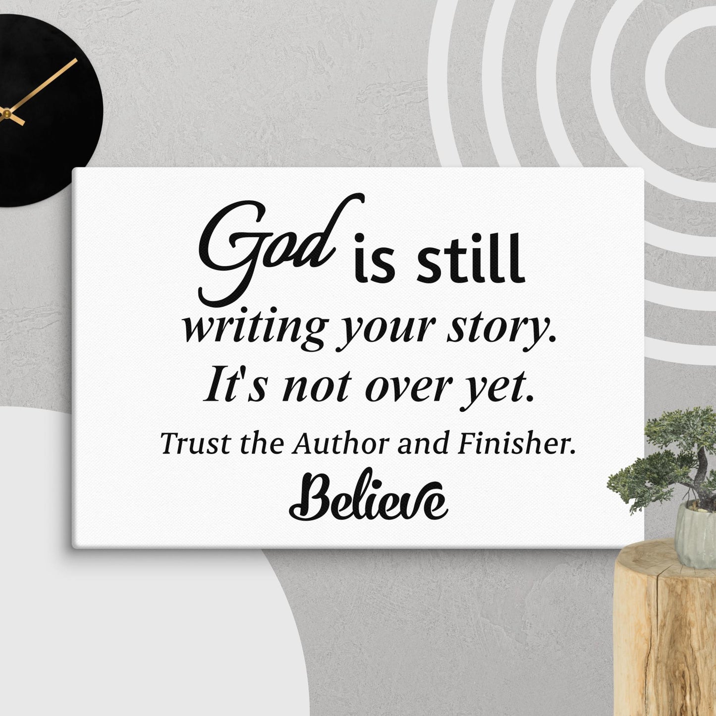 God's Writing Your Story Canvas