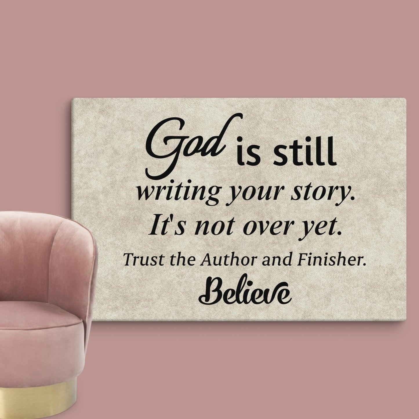 God's Writing Your Story Canvas