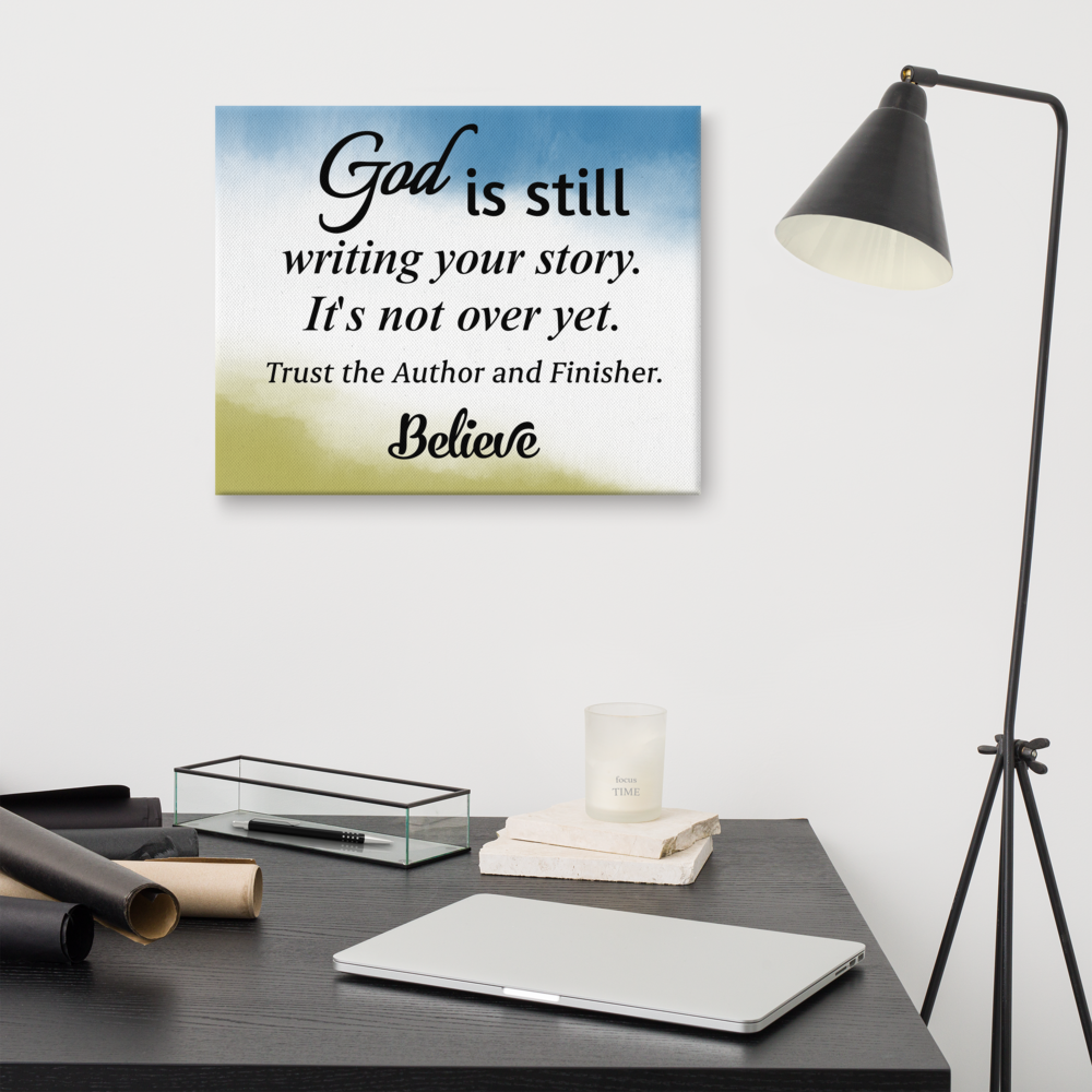 God's Writing Your Story Canvas