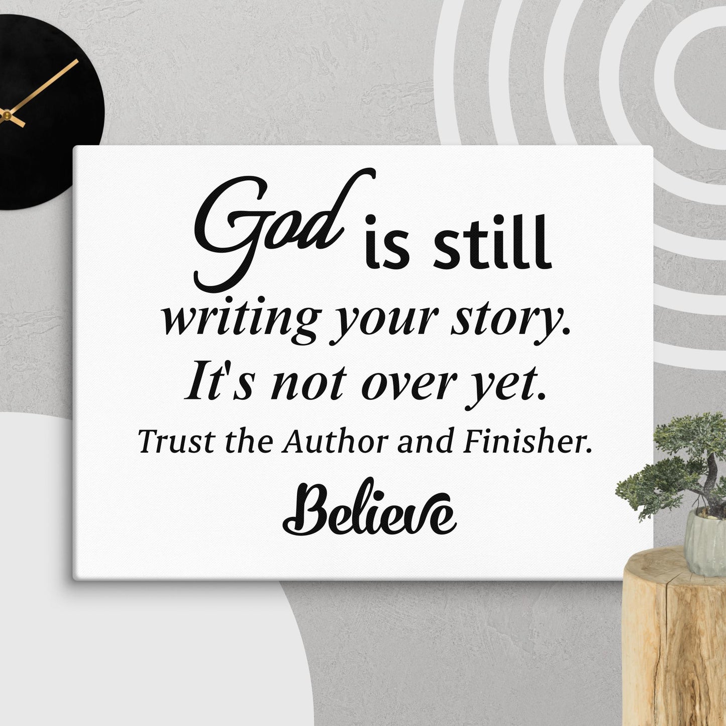 God's Writing Your Story Canvas