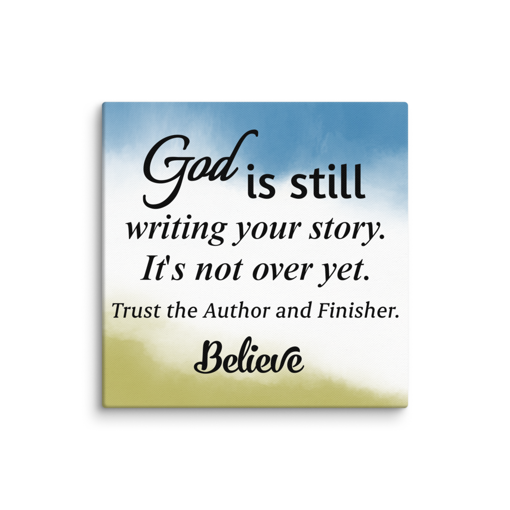 God's Writing Your Story Canvas