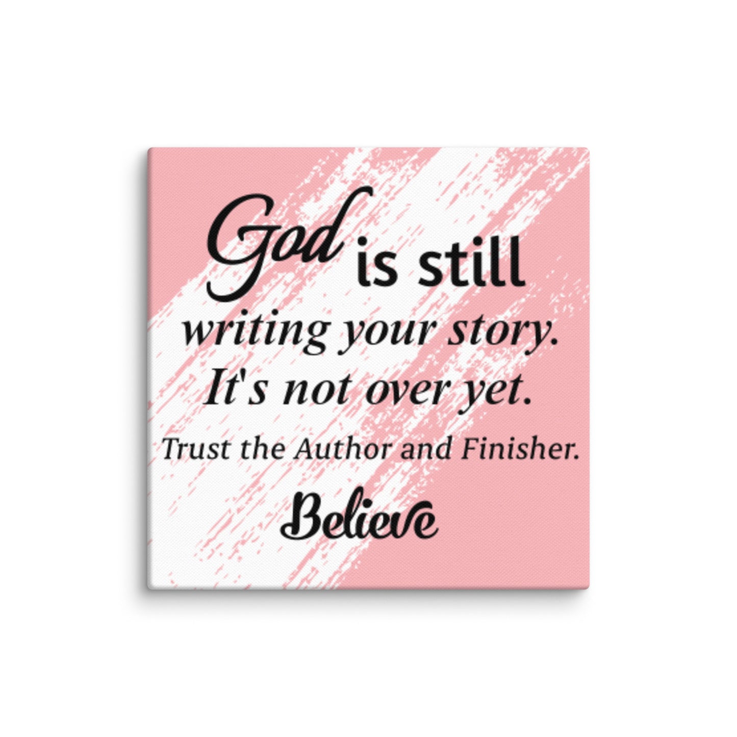 God's Writing Your Story Canvas