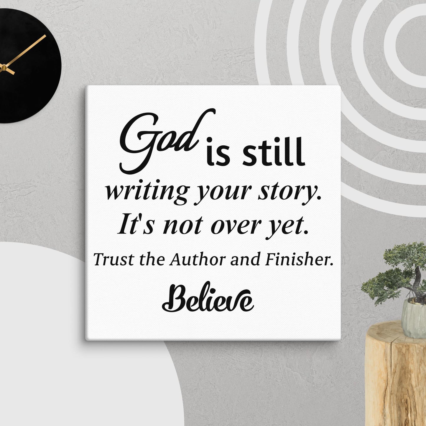 God's Writing Your Story Canvas