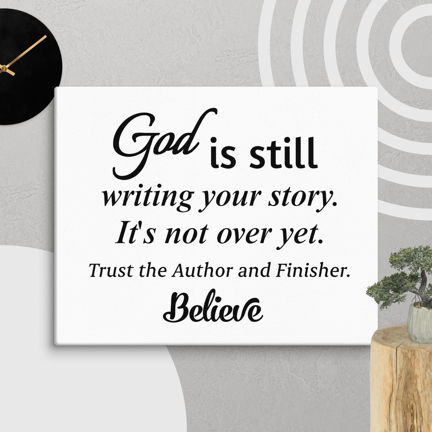 God's Writing Your Story Canvas