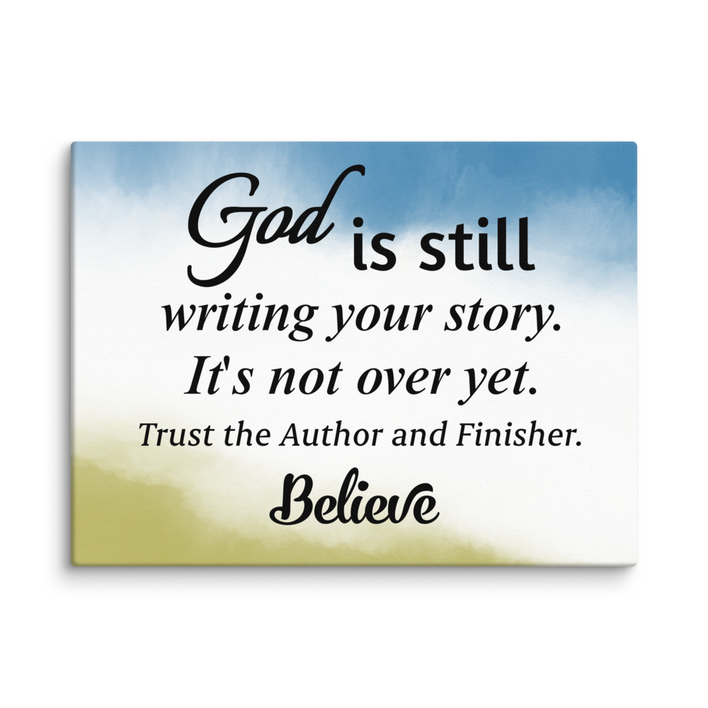 God's Writing Your Story Canvas