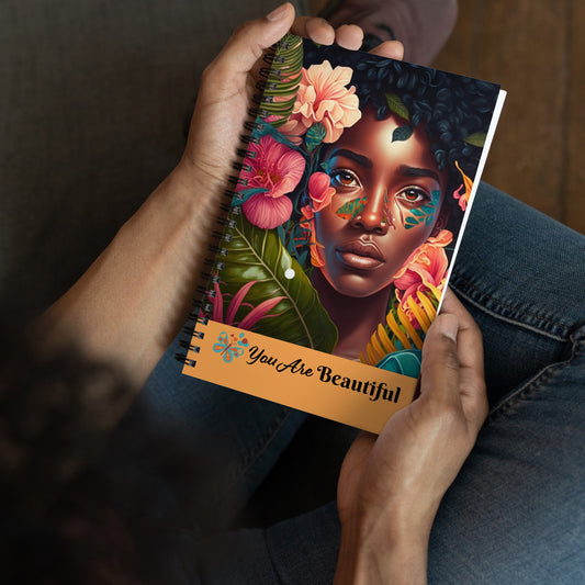 Beautiful Spiral notebook