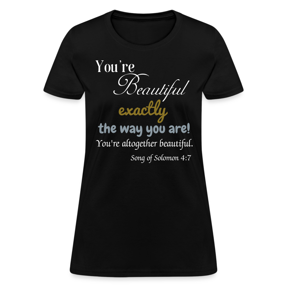 Beautiful Women's T-Shirt - black