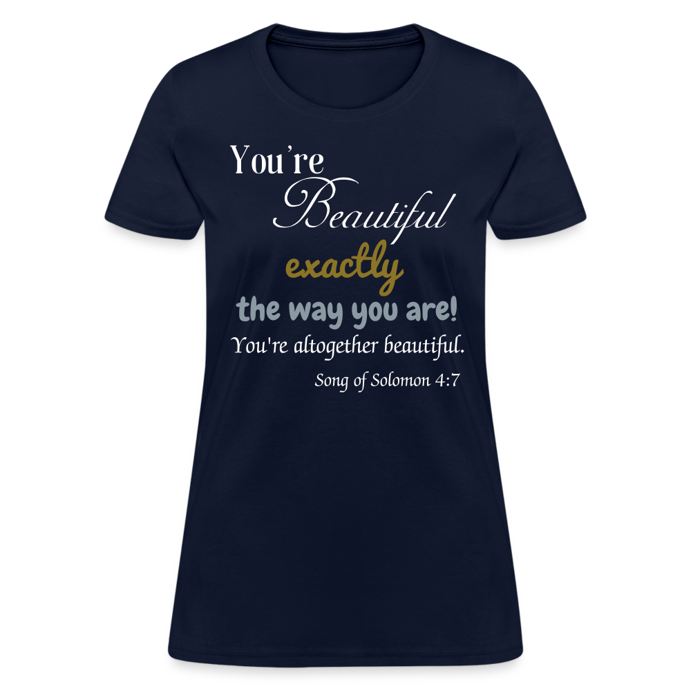 Beautiful Women's T-Shirt - navy