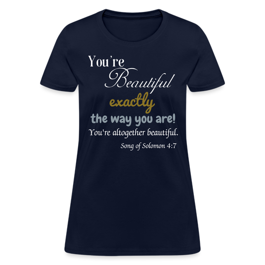 Beautiful Women's T-Shirt - navy