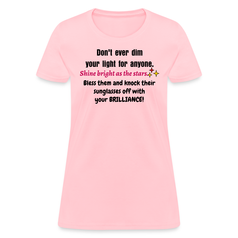 Shine Women's T-Shirt - pink
