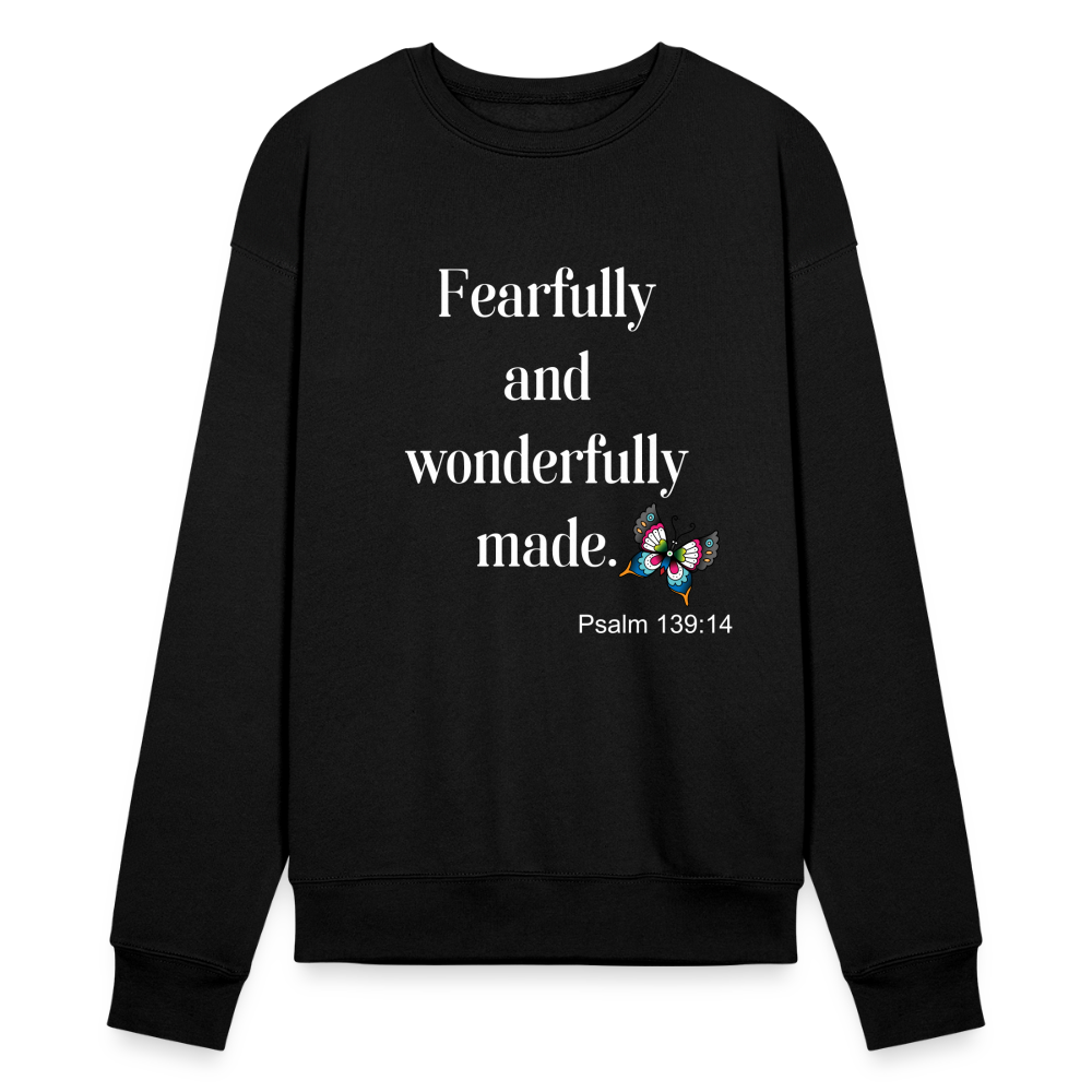 Fearfully Made Bella + Canvas Unisex Sweatshirt - black