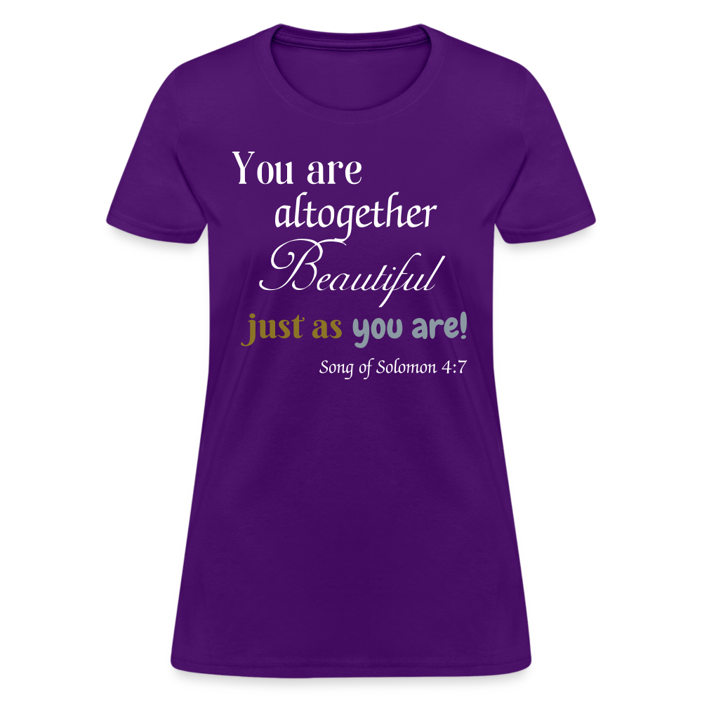 Beautiful Women's T-Shirt - purple