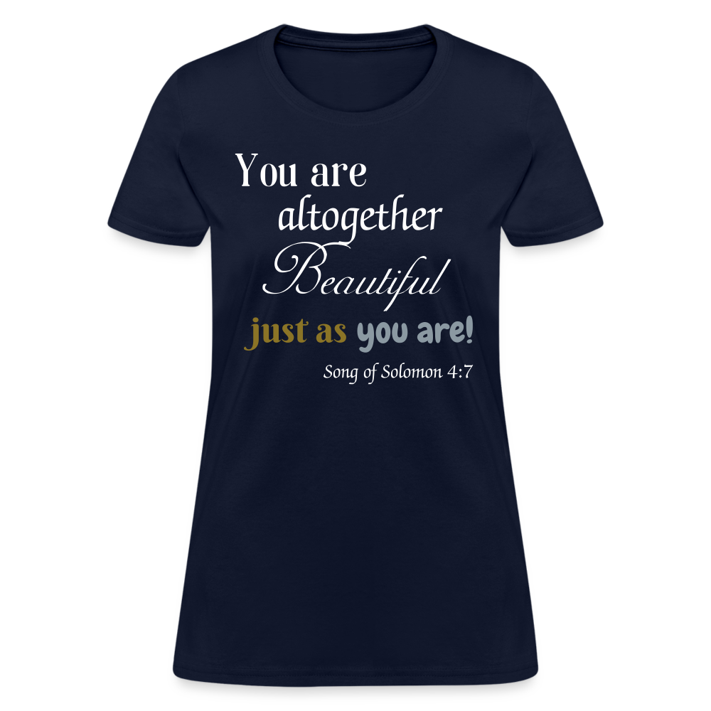 Beautiful Women's T-Shirt - navy