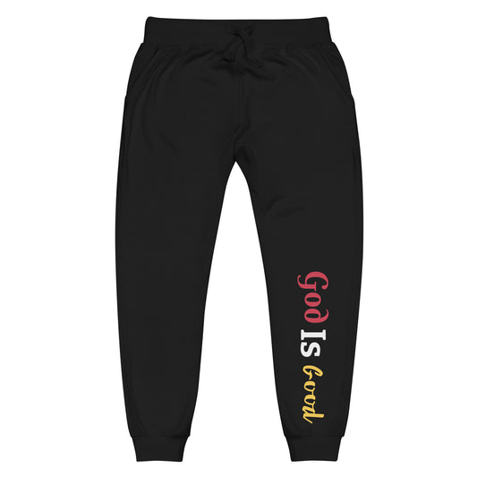 God is Good Unisex fleece sweatpants