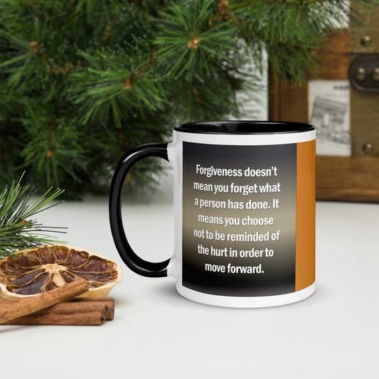 Forgiveness Mug with Color Inside - 11 oz